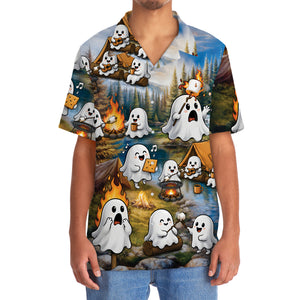 Vintage Ghost Camping Hawaiian Shirt