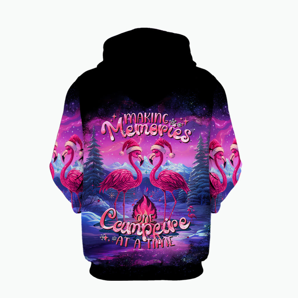 Neon Colorful Making Memories One Campfire At A Time All Over Print Shirt