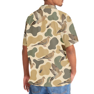 Hunting Mourning Dove Camouflage Hawaiian Shirt
