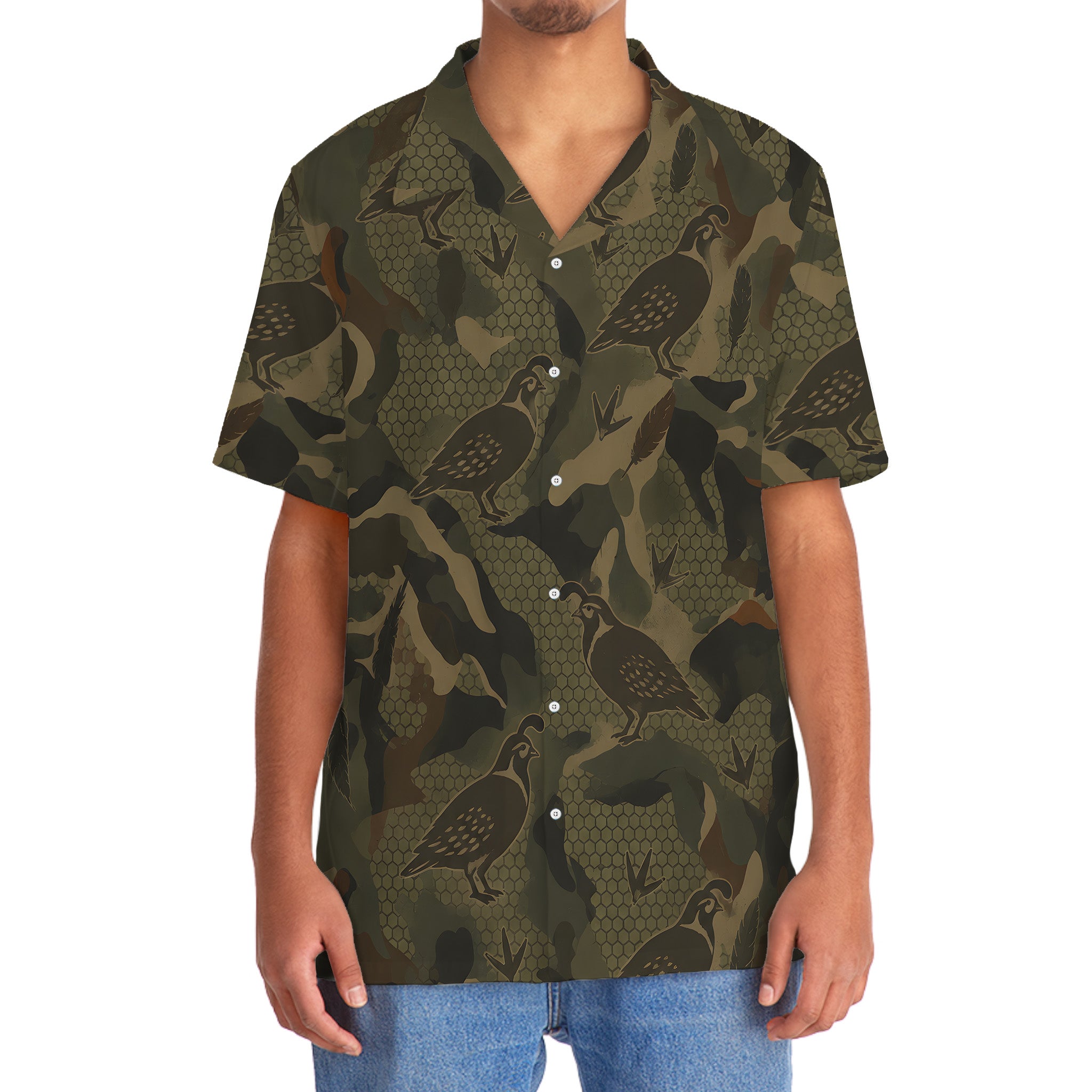 Quail Hunting Hawaiian Shirt
