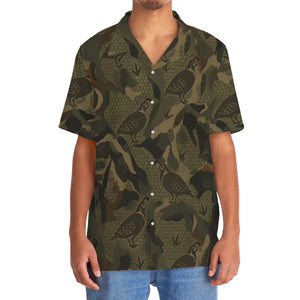 Quail Hunting Hawaiian Shirt