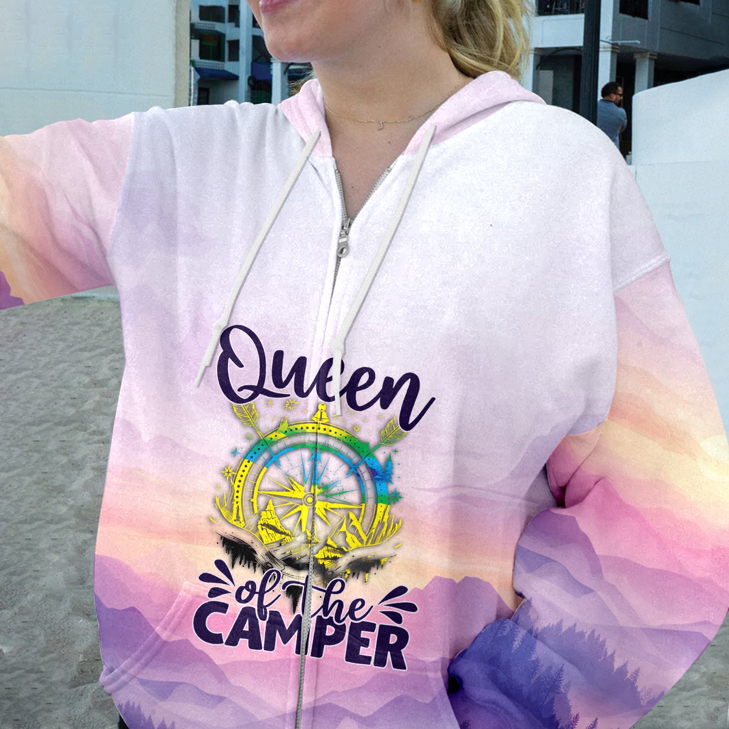 Queen Of The Camper All Over Print Shirt