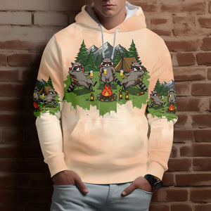 My Drinking Friends Have A Camping Problems All Over Print Shirt