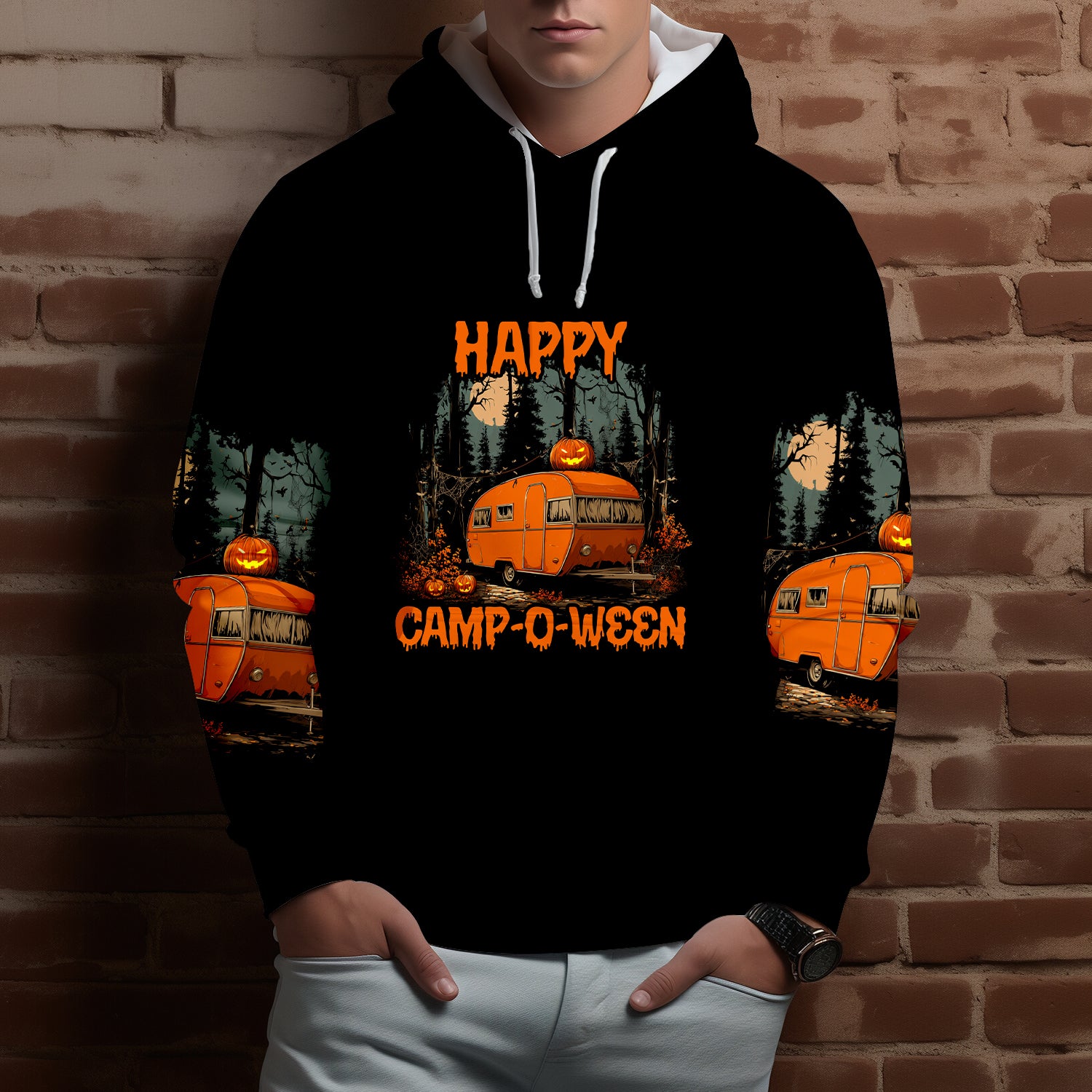 Happy Camp-O-Ween Halloween All Over Print Shirt
