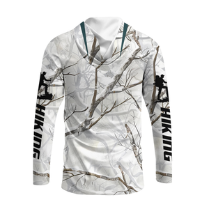 Hiking Winter Camo All Over Print Shirt