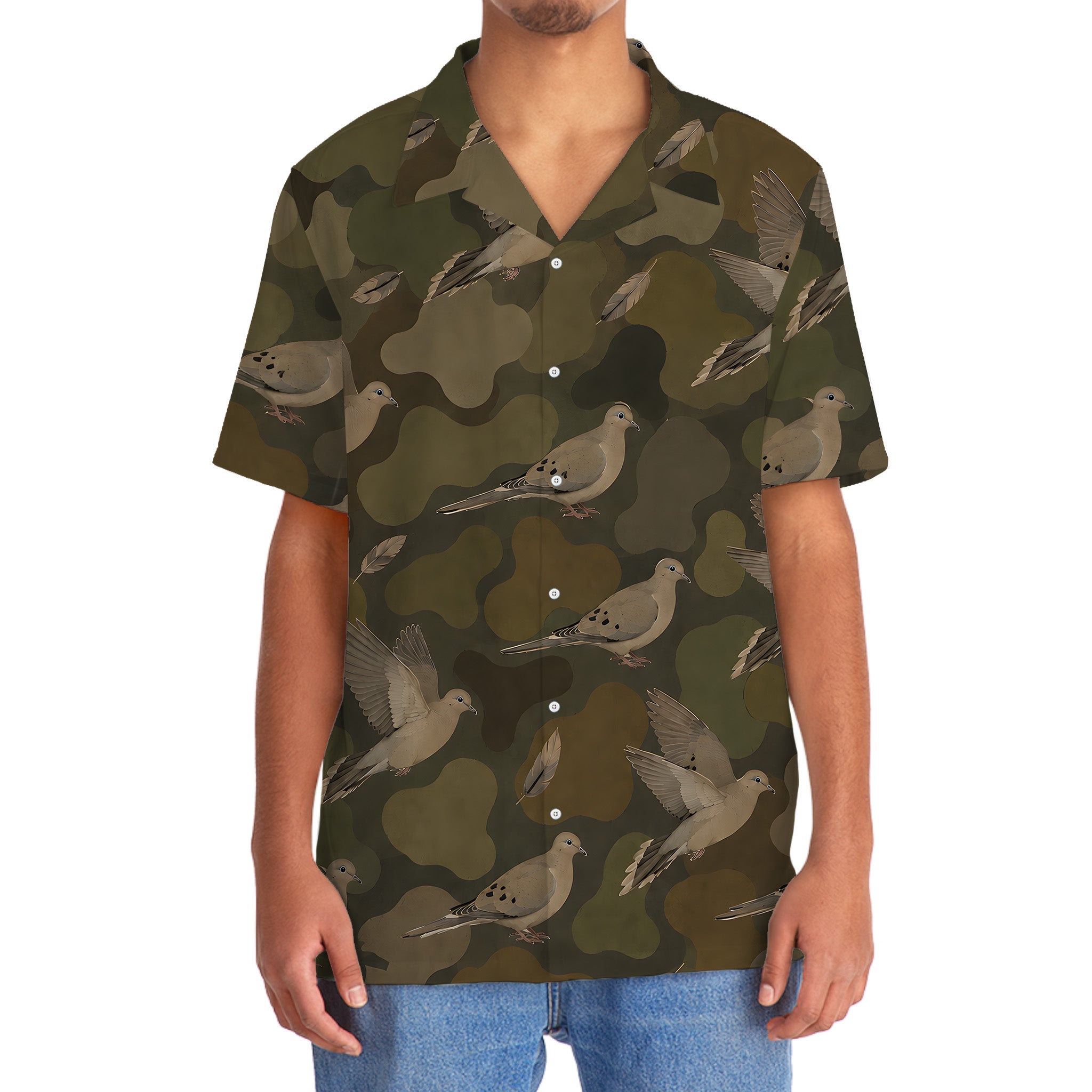 Camo Dove Hunting Hawaiian Shirt