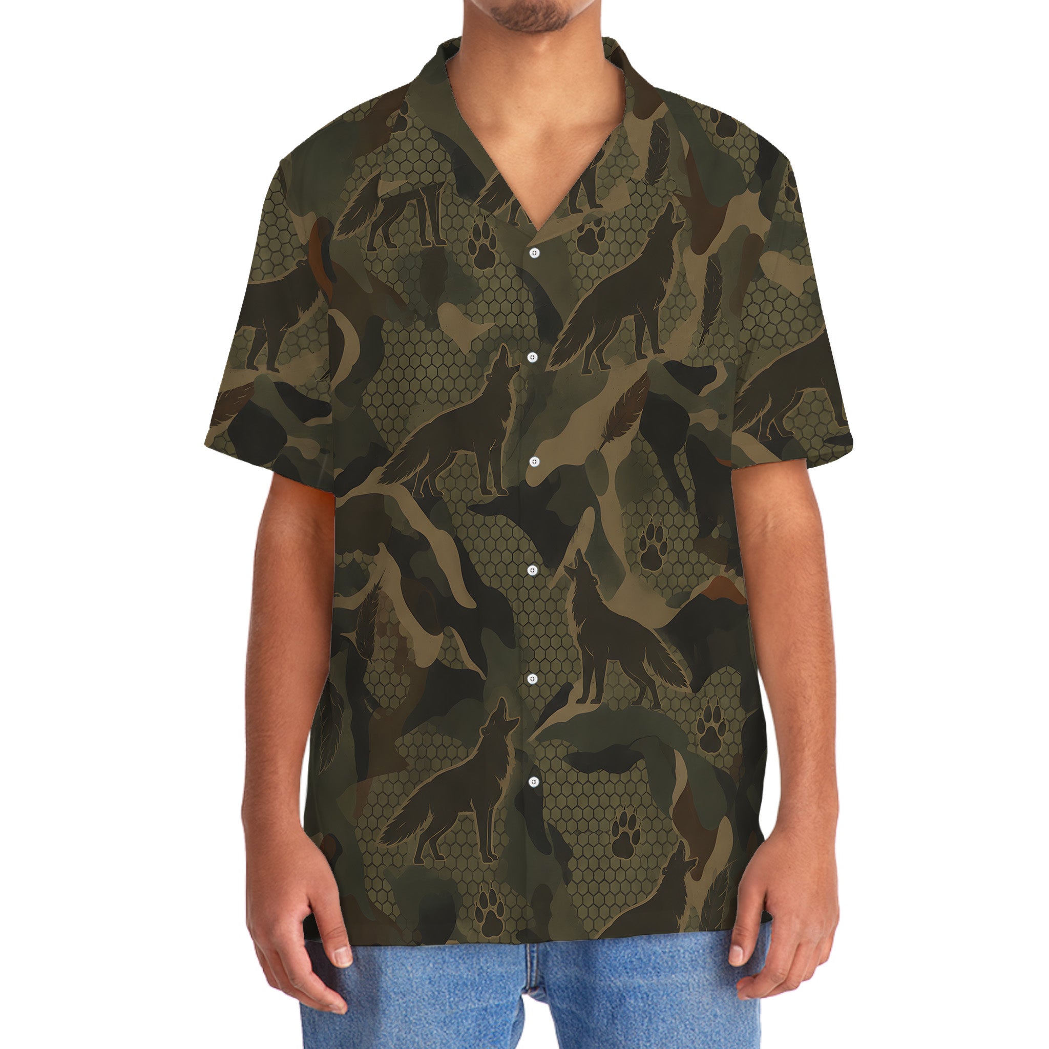 Coyote Hunting Hawaiian Shirt