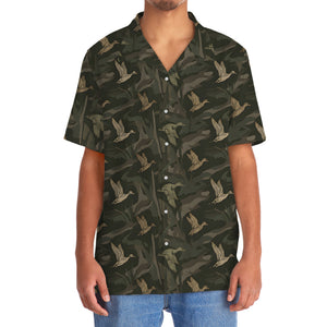 Vintage Camo Duck Hunting Hawaiian Shirt