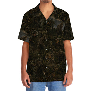 Bigfoot Forest Hawaiian Shirt