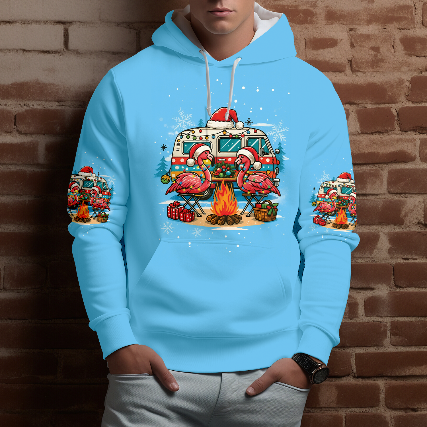 Blue Making Memories One Campfire At A Time All Over Print Shirt
