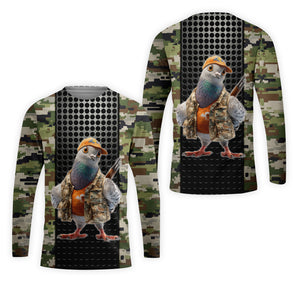 Funny Dove Hunting All Over Print Shirt