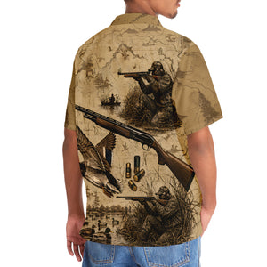 Vintage Mallard Duck Hunting Hawaiian Shirt