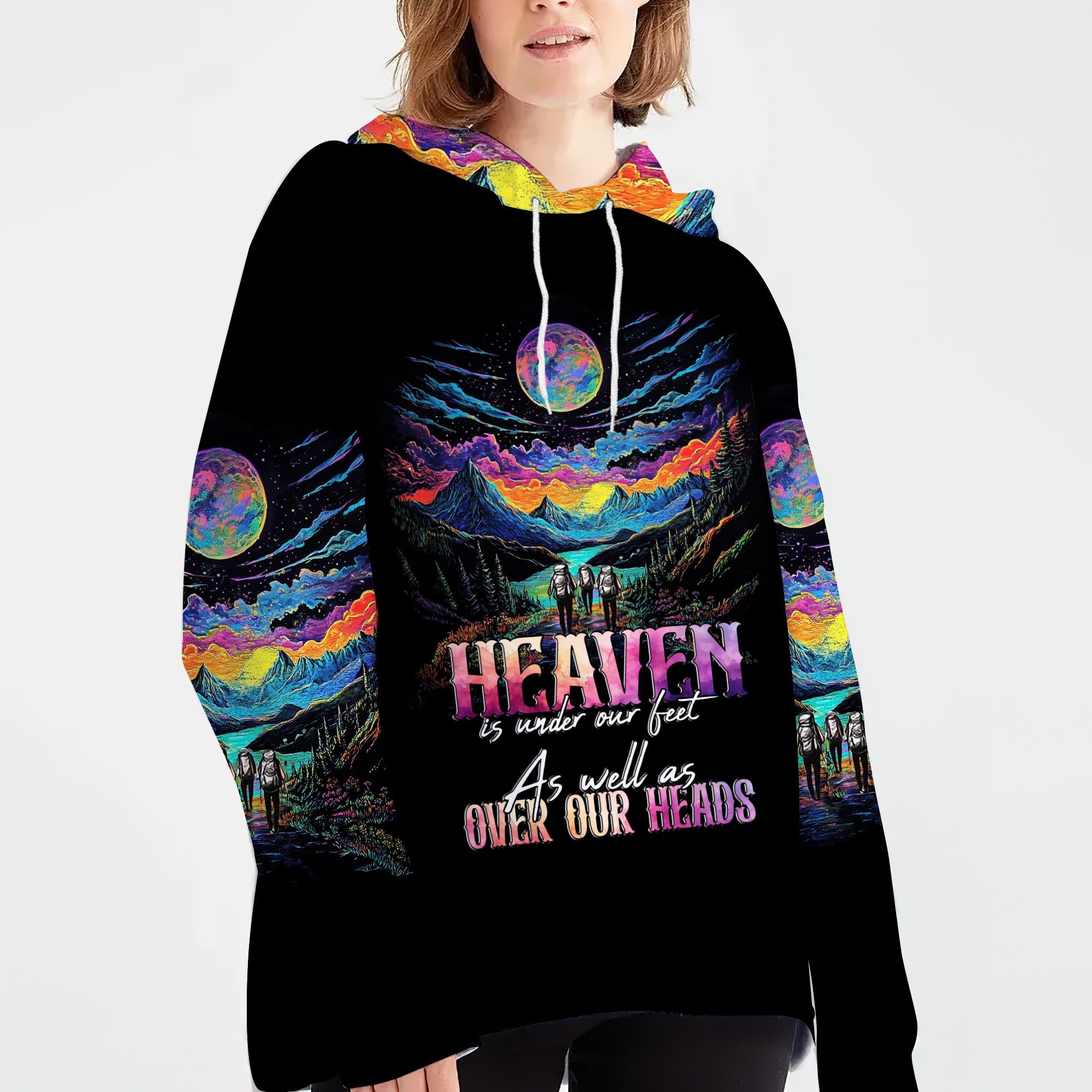 Heaven Is Under Our Feet As Well As Over Our Heads All Over Print Shirt