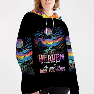 Heaven Is Under Our Feet As Well As Over Our Heads All Over Print Shirt