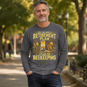 I Do Have A Retirement Plan I Plan On Beekeeping - 6-CS2D-Charcoal