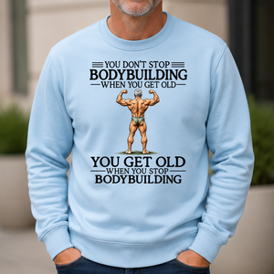 Don't Stop Bodybuilding - 6-CS2D-LightBlue