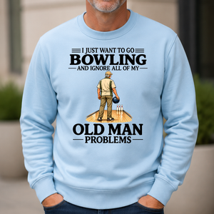 I Just Want To Bowling - 6-CS2D-LightBlue