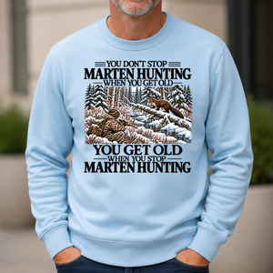 Don't Stop Marten Hunting Snow - 6-CS2D-LightBlue