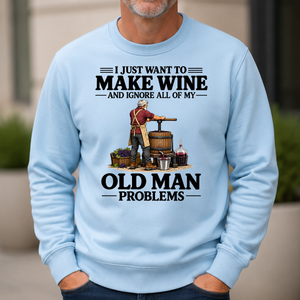 I Just Want To Make Wine - 6-CS2D-LightBlue