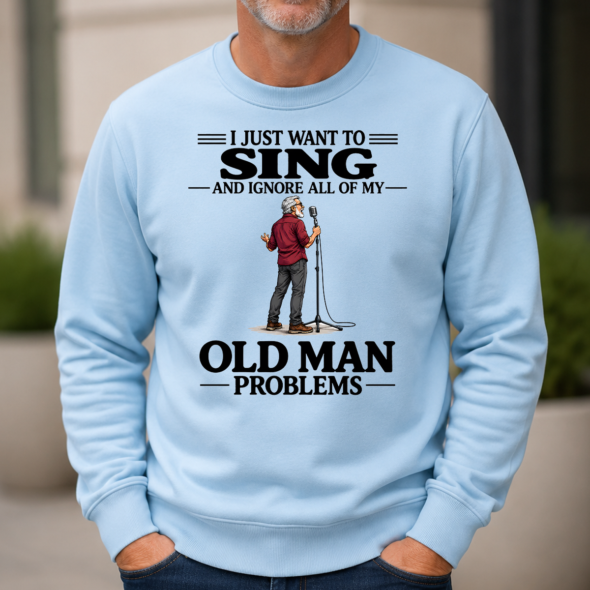 I Just Want To Sing - 6-CS2D-LightBlue