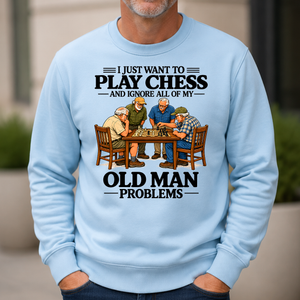 I Just Want To Play Chess - 6-CS2D-LightBlue
