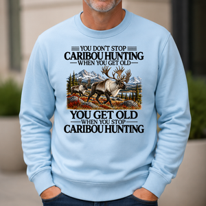 Don't Stop Caribou Hunting - 6-CS2D-LightBlue