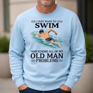 I Just Want To Swim - 6-CS2D-LightBlue