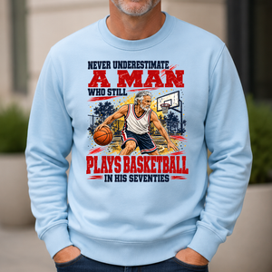 A Man Still Plays Basketball In His 70s - 6-CS2D-LightBlue