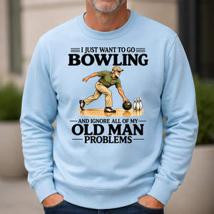 I Just Want To Go Bowling - 6-CS2D-LightBlue