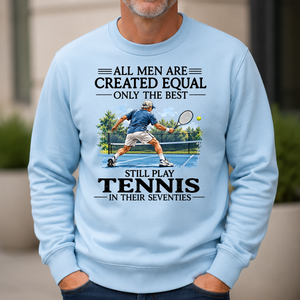 Men Still Playing Tennis In Their Seventies - 6-CS2D-LightBlue