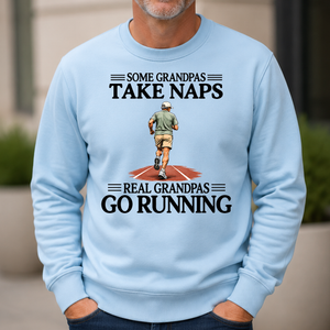Real Grandpas Go Running Vintage - 6-CS2D-LightBlue