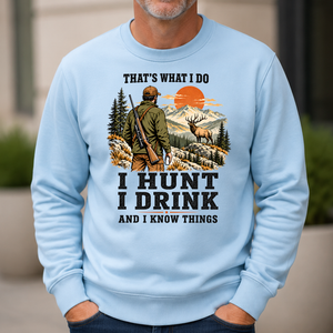 I Hunt I Drink And I Know Things - 6-CS2D-LightBlue