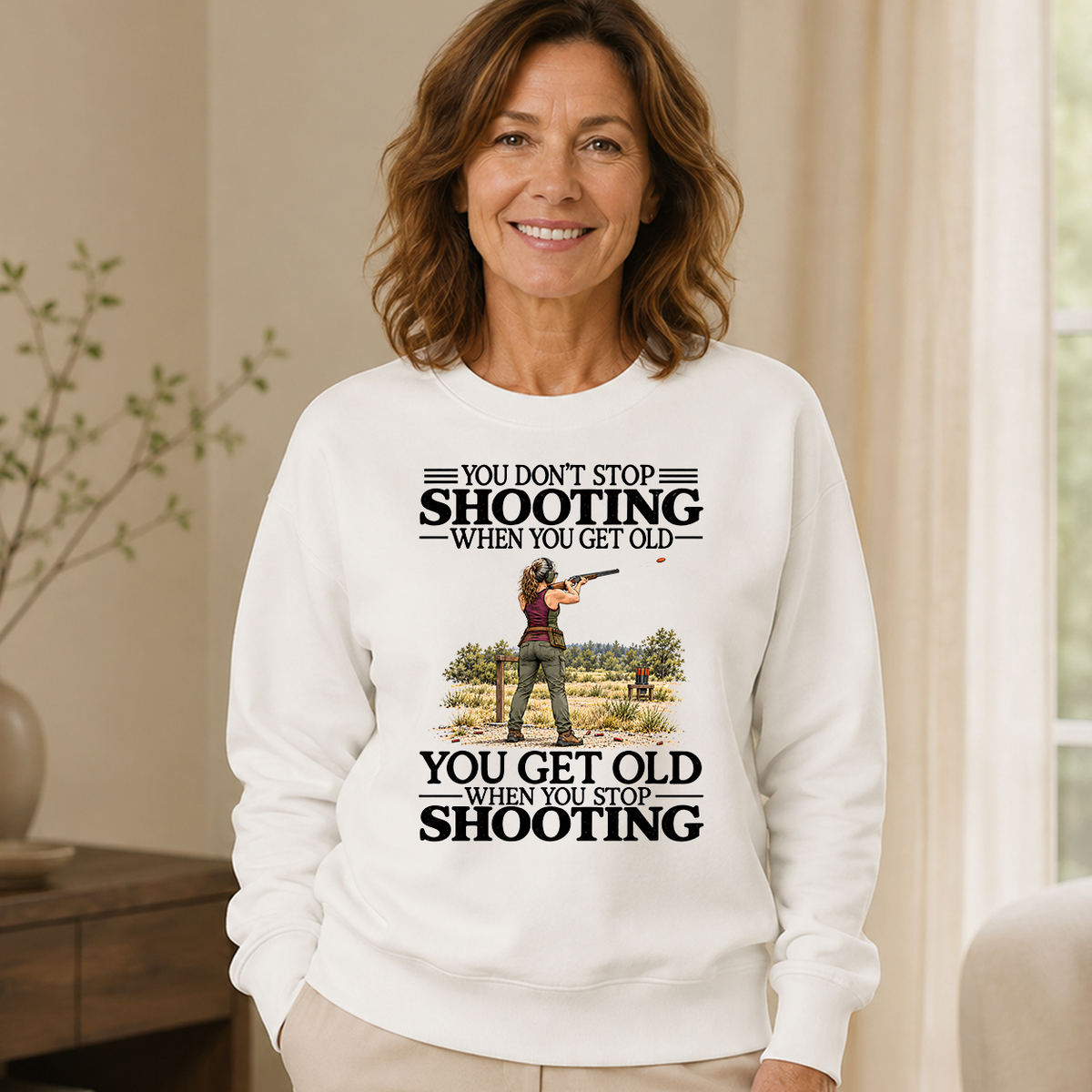 Don't Stop Shooting - 6-CS2D-White