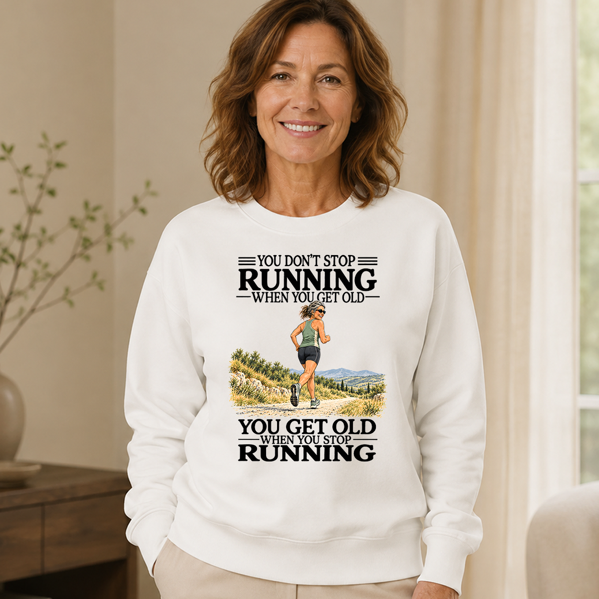 Don't Stop Running - 6-CS2D-White
