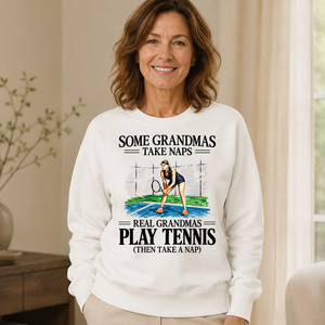 1 Real Grandmas Play Tennis - 6-CS2D-White