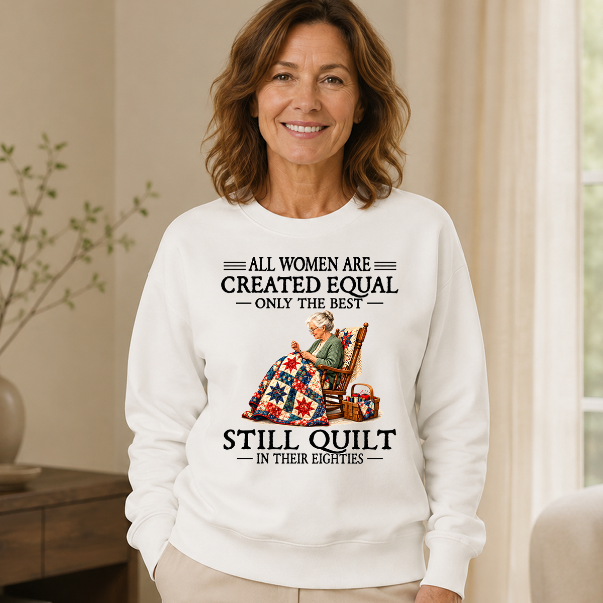 Still Quilt 80S - 6-CS2D-White