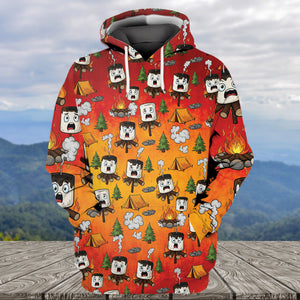 Burnt Marshmallow Dancing Party All Over Print Shirt