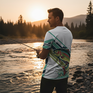 Vintage Rainbow Trout Team Shirt All Over Print