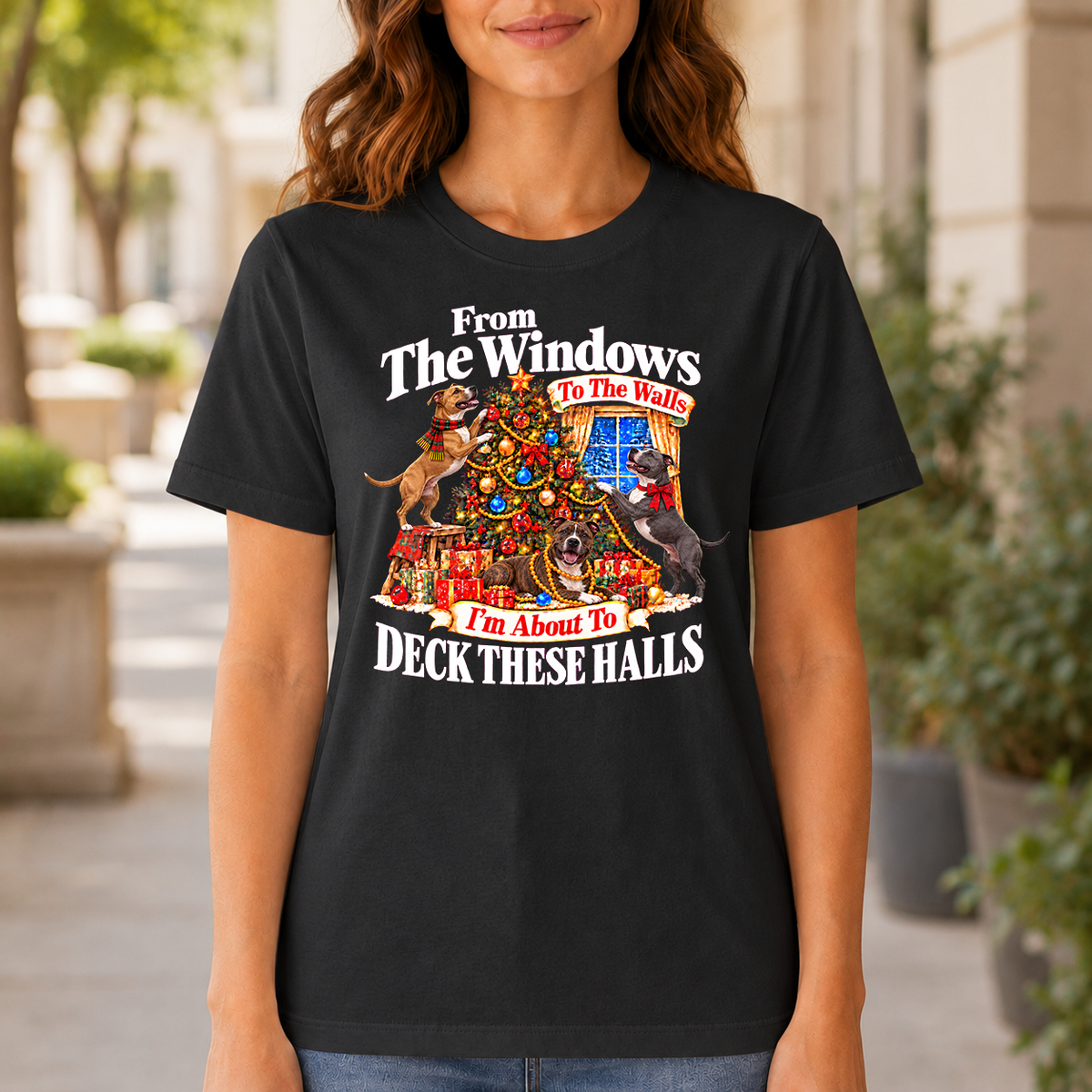 From the Windows to the Walls American Pit Bull Terrier - 6-TS2D-Black