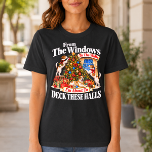 From the Windows to the Walls Jack Russell Terrier - 6-TS2D-Black