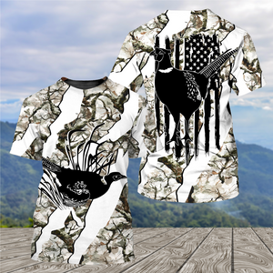 America Pheasant Hunting Camo All Over Print Shirt