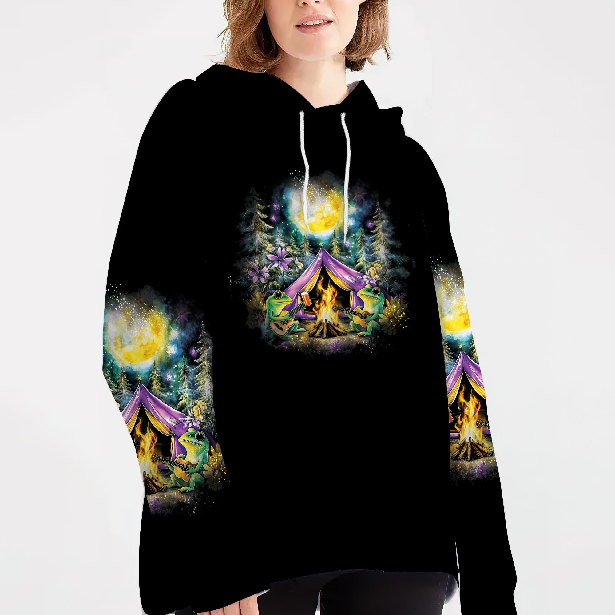 The Best Day Are Spent Camping All Over Print Shirt