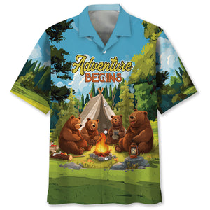Camping Life Is Meant For Good Friends Hawaiian Shirt