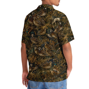 Quail Hunting Camo Hawaiian Shirt