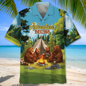 Camping Life Is Meant For Good Friends Hawaiian Shirt