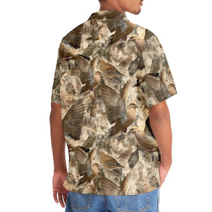 Backwoods Mourning Dove Hunting Hawaiian Shirt Shirt