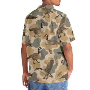 Goose Camouflage Men Polo Shirt