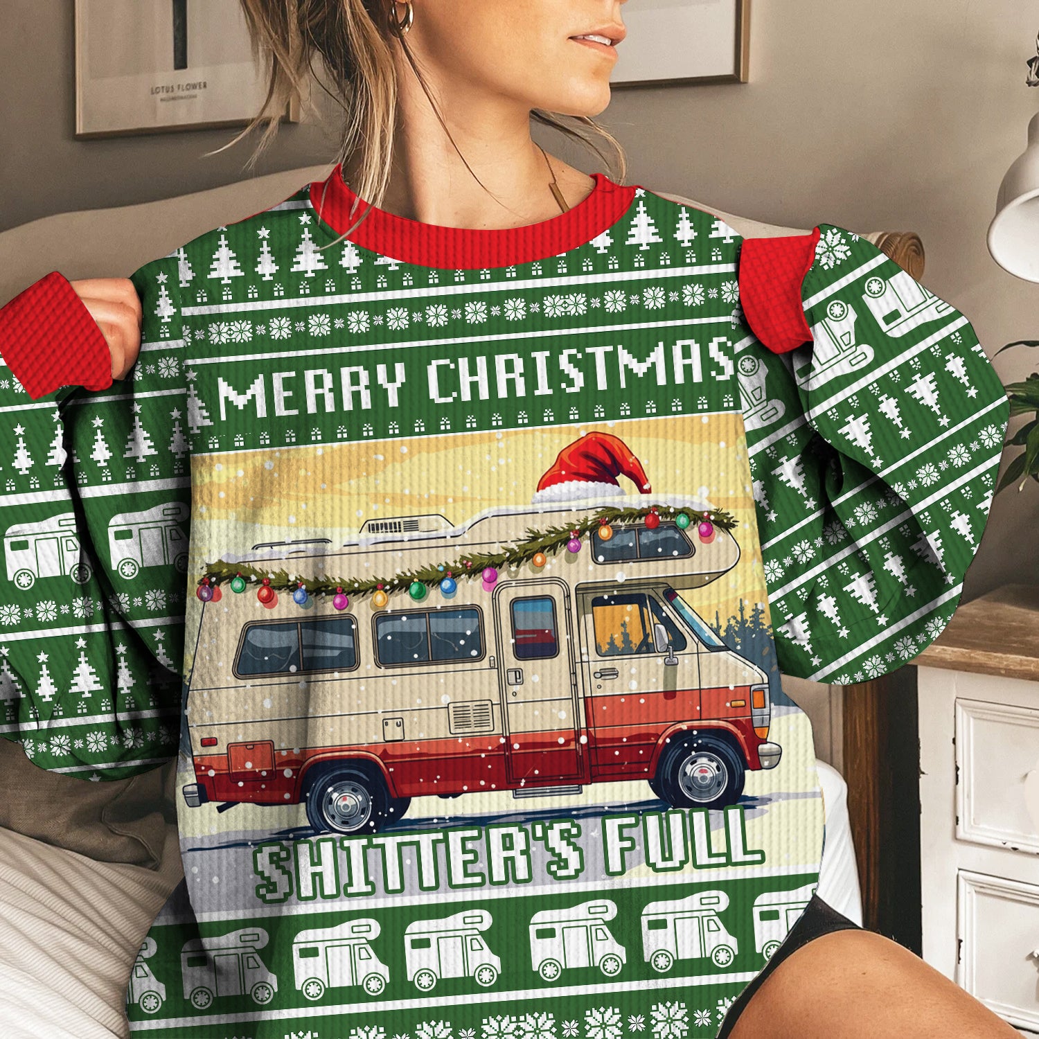 Merry Christmas Shitter's Full Ugly Sweater