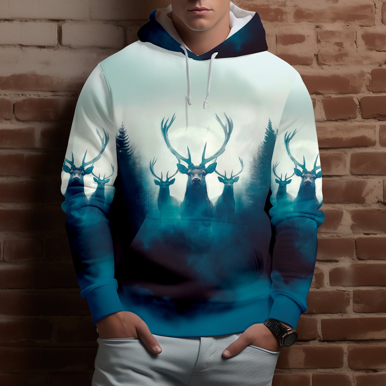 Nature Dears All Over Print Shirt