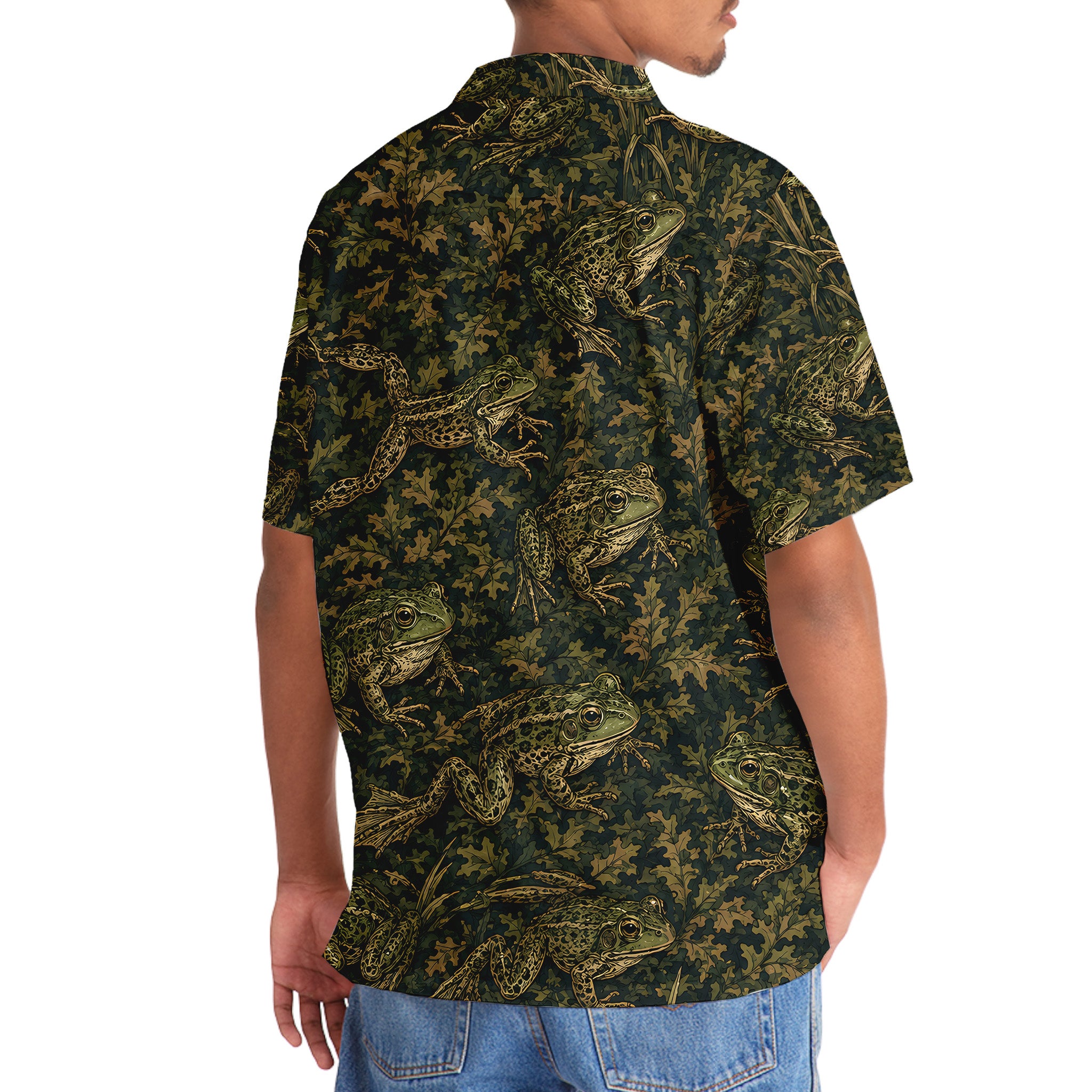 Frog Woodland Hawaiian Shirt